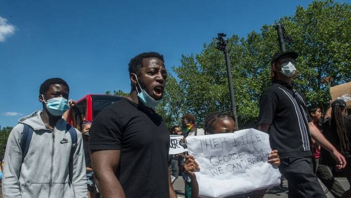 George Floyd its long time of war of discrimination between black and white in america KPP George Floyd its long time of war of discrimination between black and white in america KPP