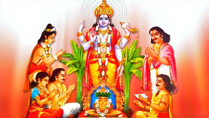 4. पूर्णिमा पर भगवान सत्यनारायण की कथा का विशेष महत्व है। ऐसा करने से परिवार के सदस्यों में प्रेम बना रहता है।
