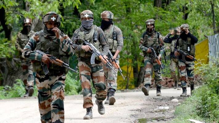Pulwama army man martyred three terrorists killed Pulwama army man martyred three terrorists killed