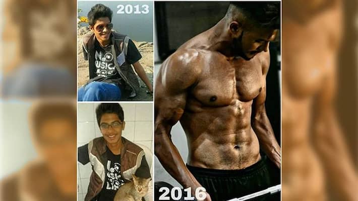 Fitness enthusiast Harsh Gawali's latest body transformation will leave you astonished Fitness enthusiast Harsh Gawali's latest body transformation will leave you astonished
