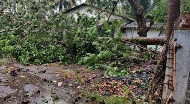 নিসর্গের কারণে ইতিমধ্যে মহারাষ্ট্রের রায়গড়ে মোবাইল নেটওয়ার্কে সমস্যা দেখা দিয়েছে।