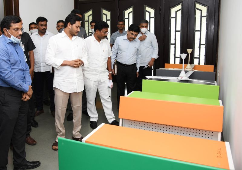 AP CM YS jagan Review Meeting on Nadu-Nedu in govt School
