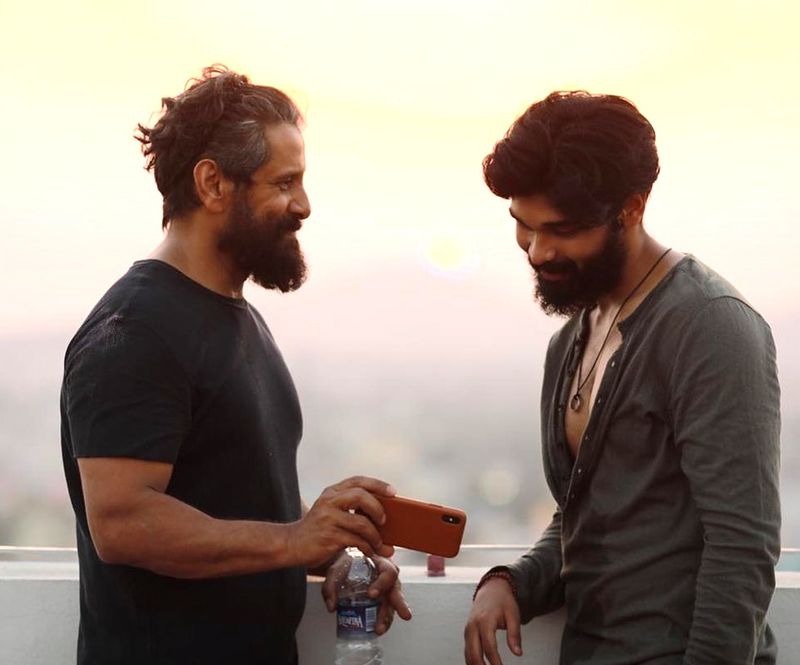 சிவாஜி கணேசன் - பிரபு, சிவகுமார் - சூர்யா, சத்யராஜ் - சிபிராஜ், பாக்கியராஜ் - சந்தனு வரிசையில் விரைவில், நடிகர் விக்ரம் மற்றும் துருவ் ஆகியோரும் இடம் பிடிக்க உள்ளனர்.