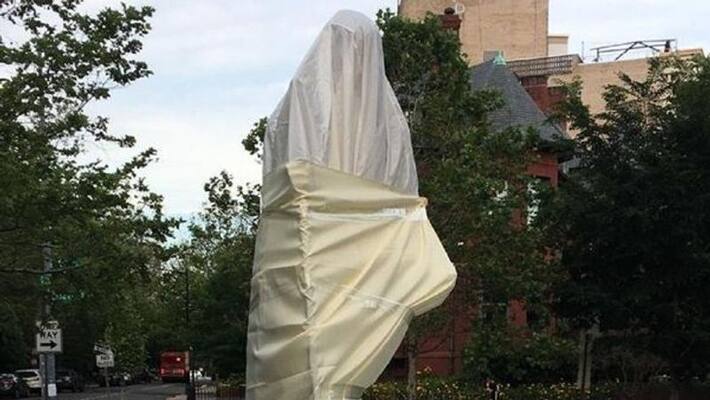 Gandhi statue breaks down in US President Trump has made tremendous concessions to black people. Gandhi statue breaks down in US President Trump has made tremendous concessions to black people.
