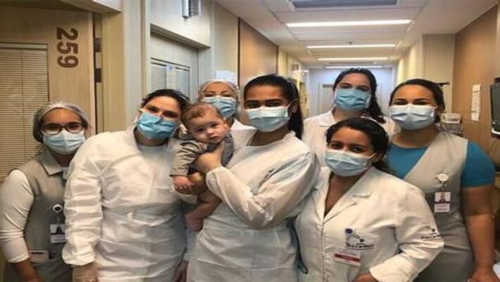A 5-month-old baby boy spent 32 days on ventilator, beated Corona, doctor said it is miracle A 5-month-old baby boy spent 32 days on ventilator, beated Corona, doctor said it is miracle