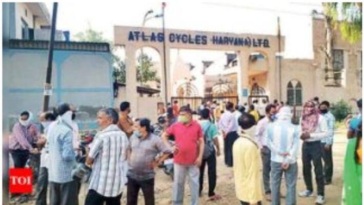 cycles company temporarily closed at hariyana cycles company temporarily closed at hariyana