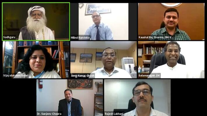 sadhguru encourages ias officers across india amid covid 19 pandemic sadhguru encourages ias officers across india amid covid 19 pandemic