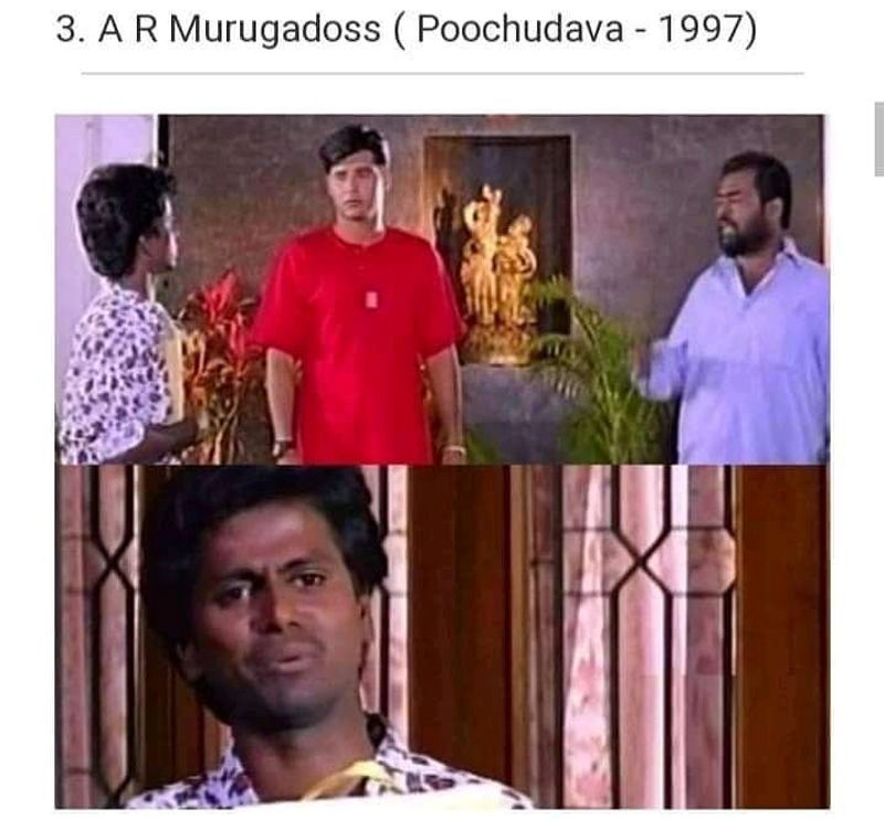 இயக்குனர் உதய ஷங்கர் இயக்கத்தில், கடந்த 1997 ஆம் ஆண்டு நடிகர் அப்பாஸ் கதாநாயகனாக நடித்த 'பூச்சூடவா' படத்தில், தற்போது முன்னணி இயக்குனர்களில் ஒருவராக இருக்கும் ஏ.ஆர்.முருகதாஸ் நடித்துள்ளார்.