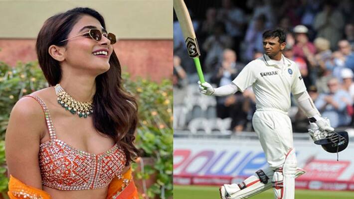Pooja hegde about Indian cricket legend Rahul Dravid Pooja hegde about Indian cricket legend Rahul Dravid