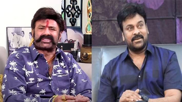 Megastar Chiranjeevi phone call to Balayya Megastar Chiranjeevi phone call to Balayya