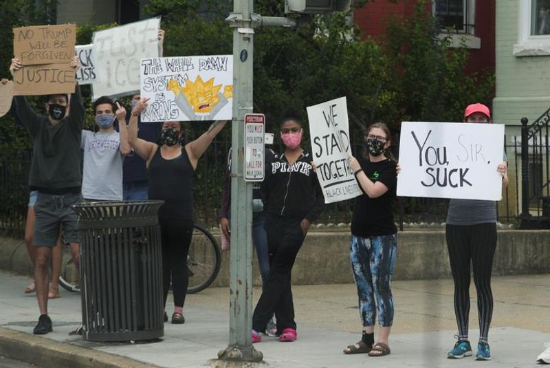 sisters and priests came up against trump