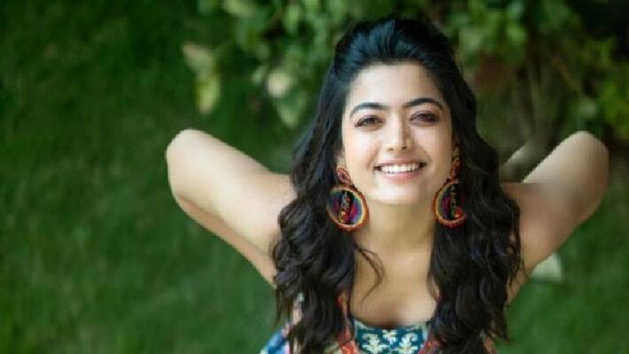 Rashmika mandanna on cover page of gokulam magazine Rashmika mandanna on cover page of gokulam magazine