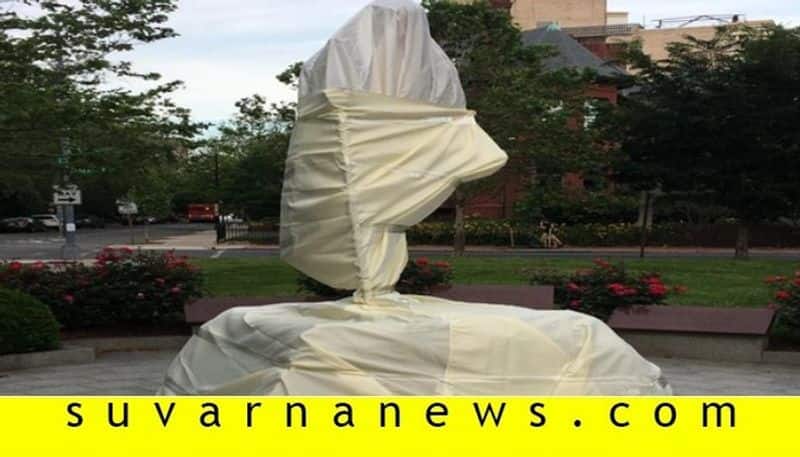 Gandhi statue in Washington vandalized