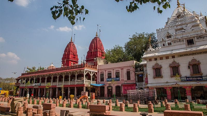 दिल्ली का एक मंदिर।