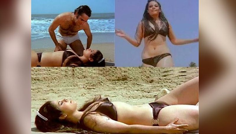 মুমতাজঃ অল্প সময়ের মধ্যে বলিউডে রাজ করেছিলেন মুমতাজ। বয়স থাকতে থাকতেই বলিউড ছেড়ে বিদেশে পাড়িয় দিয়েছিলেন তিনি। দুষ্টু-মিষ্টি মুমতাজকেও যে বিকিনিতে অসামান্য লাগতে পারে তা 'অপরাধ' ছবিটি না দেখলে বোঝাই যেত না।
