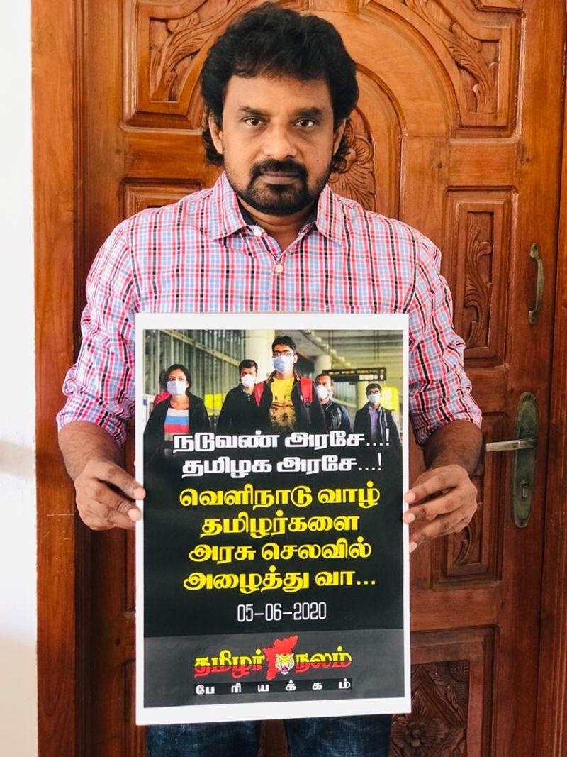 இயக்குனராக இருந்து தமிழ் மொழியும் மக்களின் மேல் பற்று வைத்து தமிழ் தேசியத்தின் கொள்ளைக்கையை பரப்பும் மு. களஞ்சியம் 