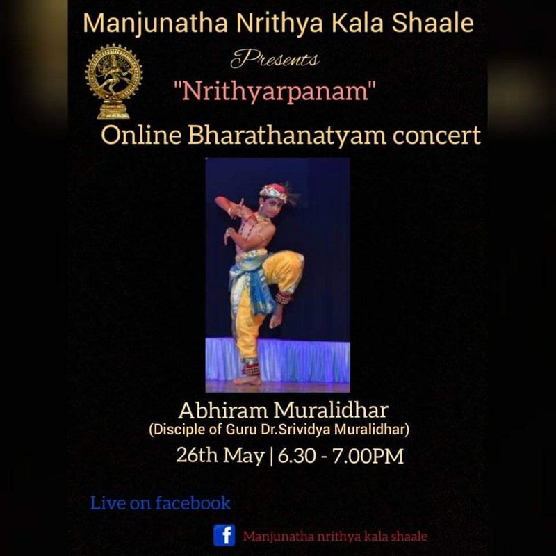 ಪ್ರತಿ ದಿನ ಪ್ರದರ್ಶನ ನೀಡಲಿರುವ ಭರತನಾಟ್ಯ ಕಲಾವಿದರಿಗೆ ನೃತ್ಯ ಅರ್ಧ ಗಂಟೆಗೆ ಮೊದಲು 'ಮಂಜುನಾಥ ನೃತ್ಯ ಕಲಾ ಶಾಲೆ' ಫೇಸ್ಬುಕ್ ಖಾತೆಯ ಪಾಸ್ವರ್ಡ್ ನೀಡಲಾಗುತ್ತದೆ.