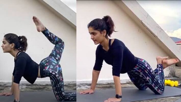 Saniya Iyappan s Workout routine at Home during Lockdown Saniya Iyappan s Workout routine at Home during Lockdown