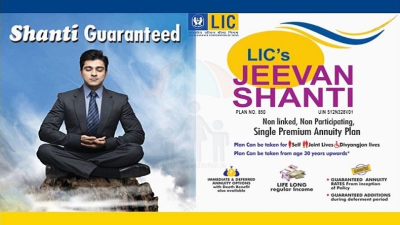 इमीडिएट और डेफर्ड एन्युटी
इस प्लान में पहला विकल्प इमीडिएट पेंशन का है और दूसरा डेफर्ड। पहले विकल्प के तहत पॉलिसी लेने के बाद तुरंत पेंशन मिलने लगती है, वहीं दूसरे विकल्प में पॉलिसी लेने के 5, 10, 15 या 20 साल के बाद पेंशन का भुगतान होता है।
