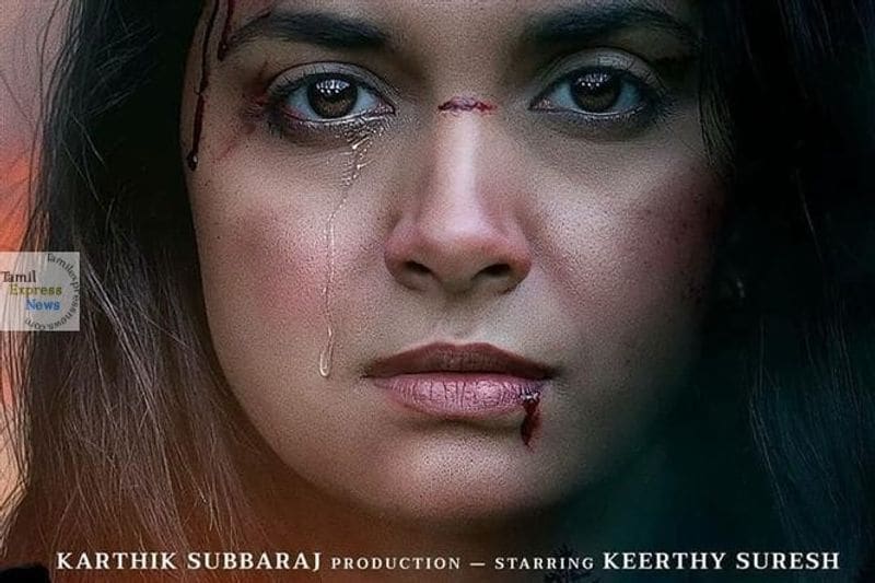 keerthi suresh vijayadasami special photo goes viral