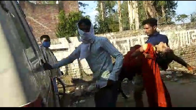 विवाद होने पर पति रविवार को उसे मायके छोड़ने गया था। मायकेवालों ने नाराजगी जाहिर करते हुए गीता को भी साथ ले जाने के लिए कहा। इस पर वह मायके से चल पड़ी।