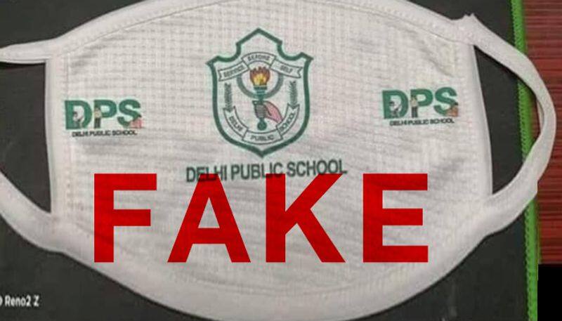 delhi school selling mask to students for 400 rupees is fake
