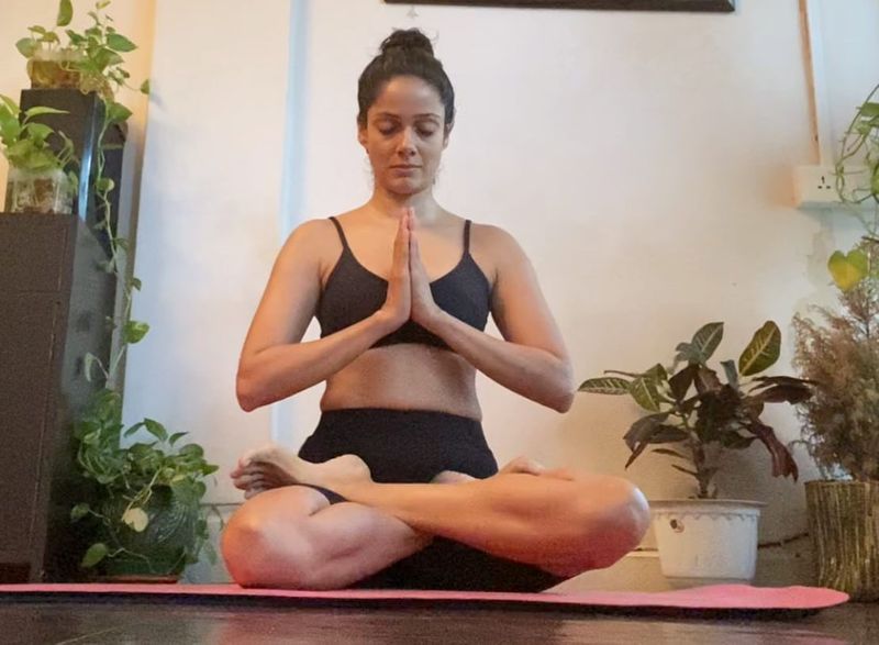 Chak De India Fame Vidya Malvade Yoga Photos
