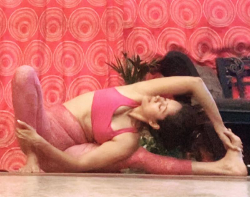 Chak De India Fame Vidya Malvade Yoga Photos