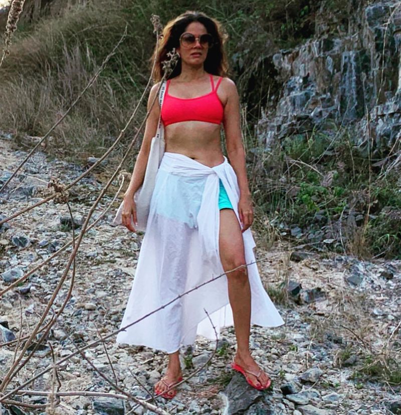 Chak De India Fame Vidya Malvade Yoga Photos