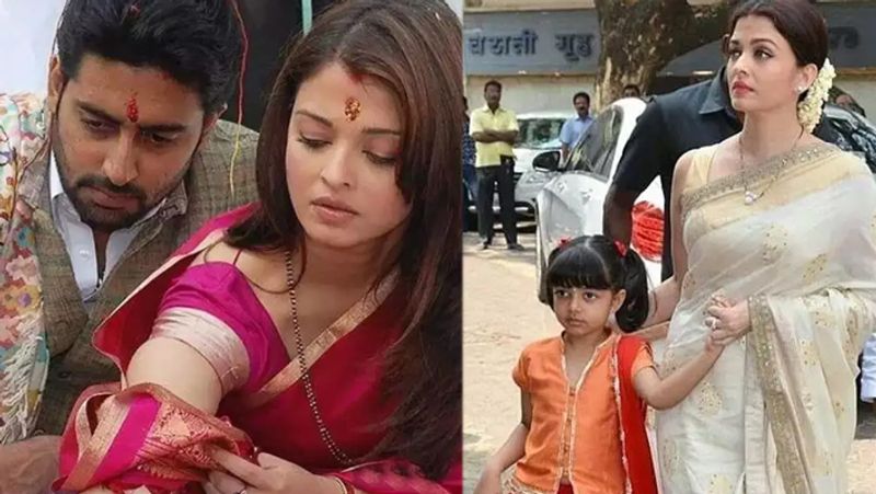 दरअसल, ऐश्वर्या राय ने अभिषेक बच्चन से शादी करने के कुछ सालों बाद अपना मंगलसूत्र, जिसकी कीमत करीब 45 लाख रुपए बताई गई है, को बदल दिया था। मंगलसूत्र बदलने की वजह भी सामने आई है, जिसे सुनकर कोई में सोच में पड़ सकता है।