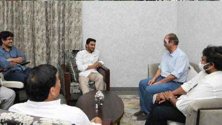 Cine Celebrities Meeting With AP CM YS Jagan Cine Celebrities Meeting With AP CM YS Jagan