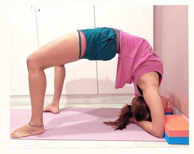 Pooja Hegde has sworn herself a super flexible body