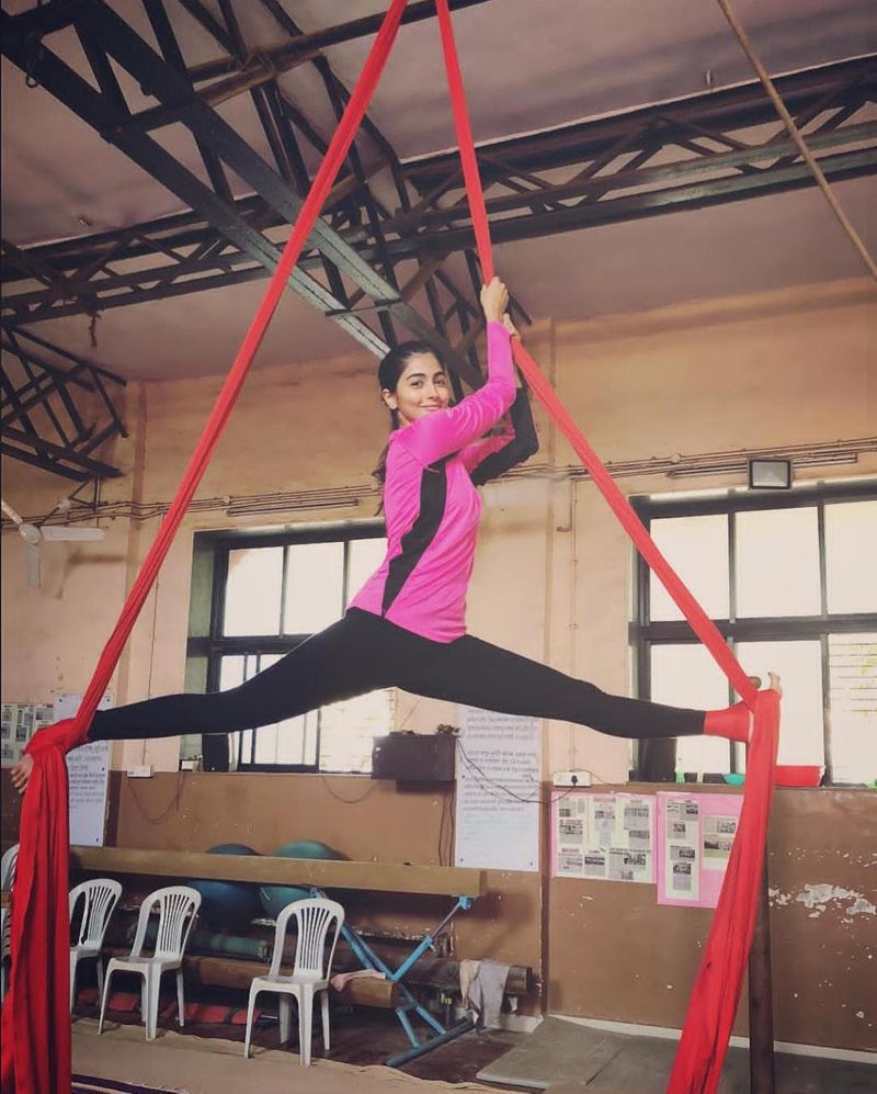 Pooja Hegde has sworn herself a super flexible body