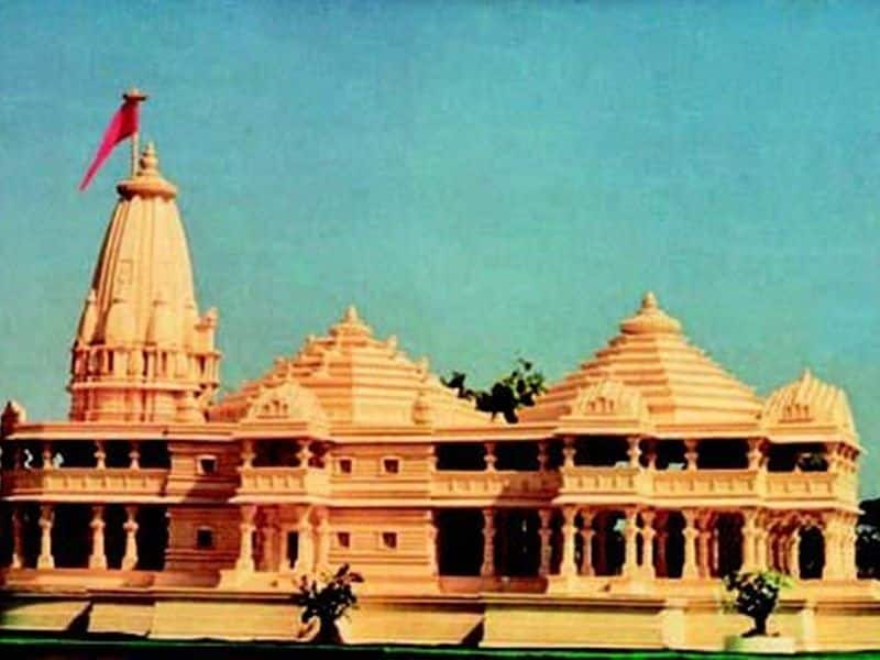 the date for laying the foundation stone of the sriram temple is not fixed