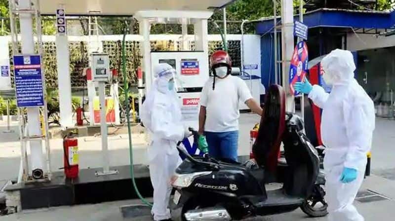 tamilnadu petrol bank association restriction if need petrol diesel should wire mask
