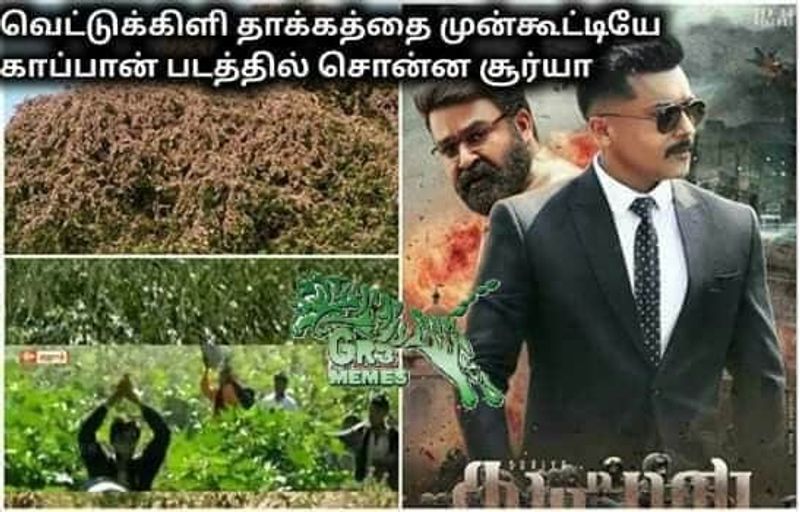 வெட்டுக்கிளி படையெடுப்பை முன்பே எச்சரித்த காப்பான் 