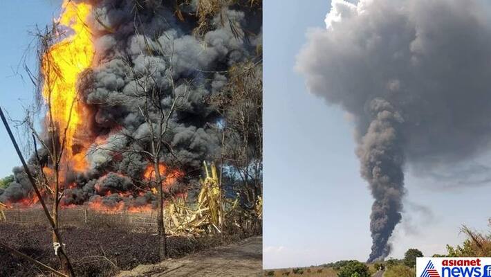 Asam Fire in Indian Oil well 2 fire fighter killed KPS Asam Fire in Indian Oil well 2 fire fighter killed KPS