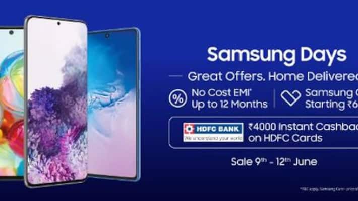 Samsung Days' sale is now live on Flipkart with a large number of exciting offers on Samsung products Samsung Days' sale is now live on Flipkart with a large number of exciting offers on Samsung products