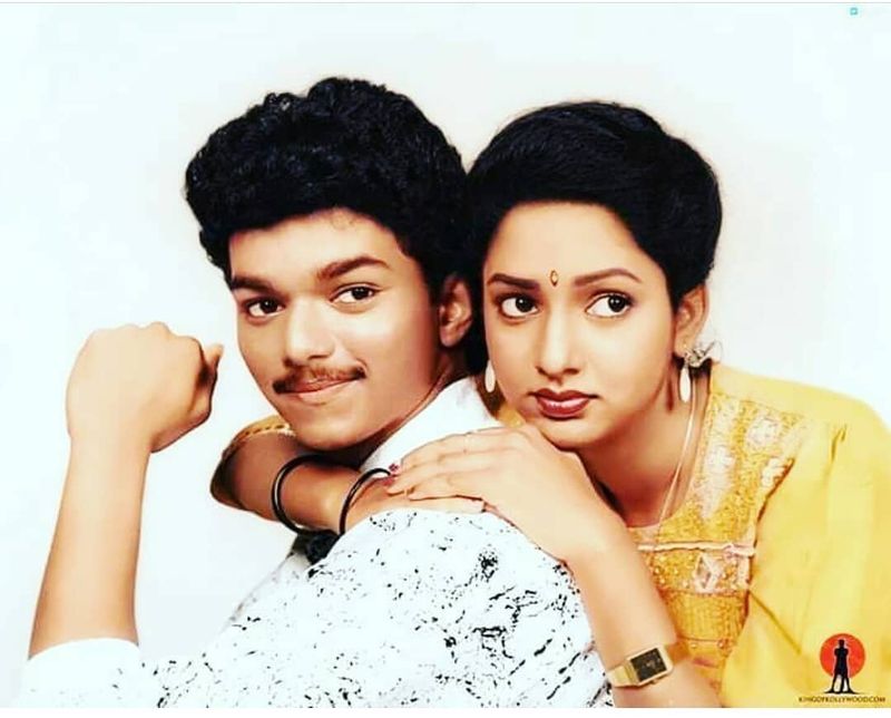 1992ல் முதல் படமான நாளைய தீர்ப்பு என்ற படத்தில் எஸ் . எ சந்திரசேகர் இயக்கத்தில் வெளியானது இது தான் முதல் படத்தின் கீர்த்தனா உடன் முதல் போஸ்டர் 