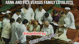 JP honours rank and file while Congress, JD(S) honour family loyalists