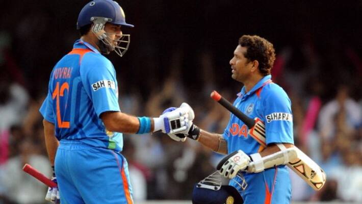 Sachin Tendulkar gave an emotional message on one year Yuvraj Singh's retirement Sachin Tendulkar gave an emotional message on one year Yuvraj Singh's retirement