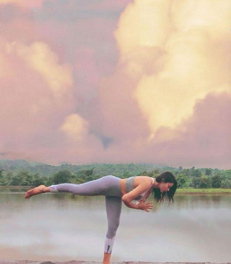 Megha Gupta shares Yoga pictures