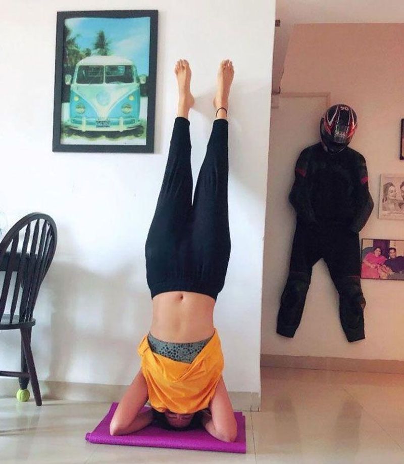 Megha Gupta shares Yoga pictures