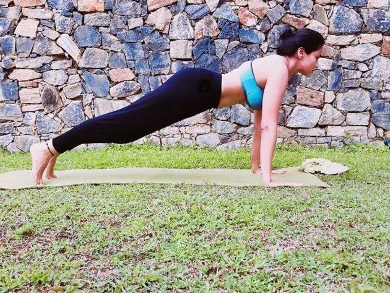 Megha Gupta shares Yoga pictures