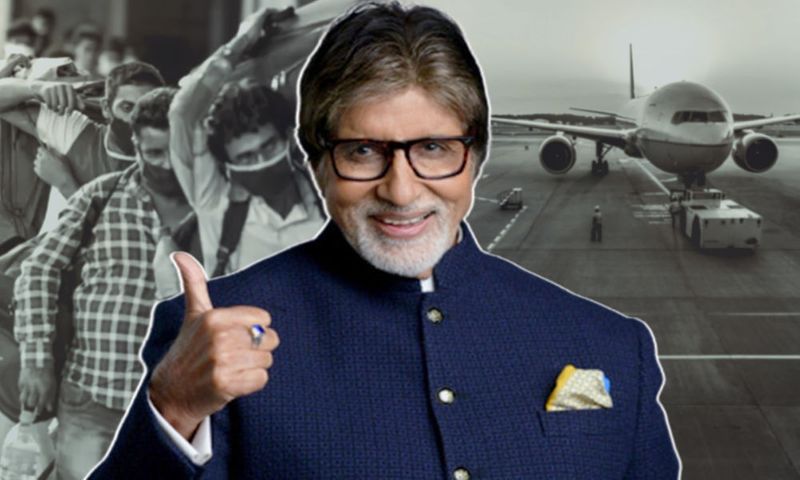 Amitabh Bachchan Arranges 4 Flights For UP Migrants
