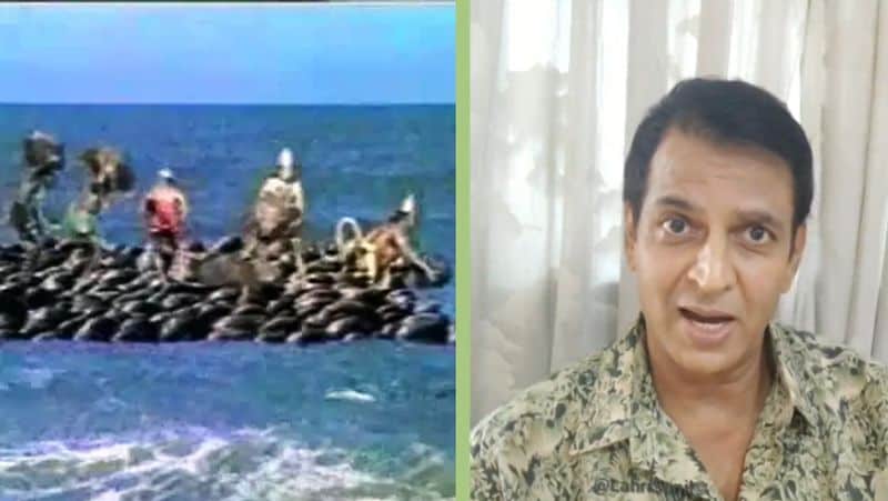 रामानंद सागर की 'रामायण' में लक्ष्मण की भूमिका निभाने वाले सुनील लहरी ने शो की शूटिंग से जुड़ा राम सेतु को लेकर मजेदार किस्सा शेयर करते हुए बताया कि कैसे राम सेतु का सीन शूट हुआ था और कैसे 'राम' लिखे पत्थर पानी पर तैरने लगे थे।