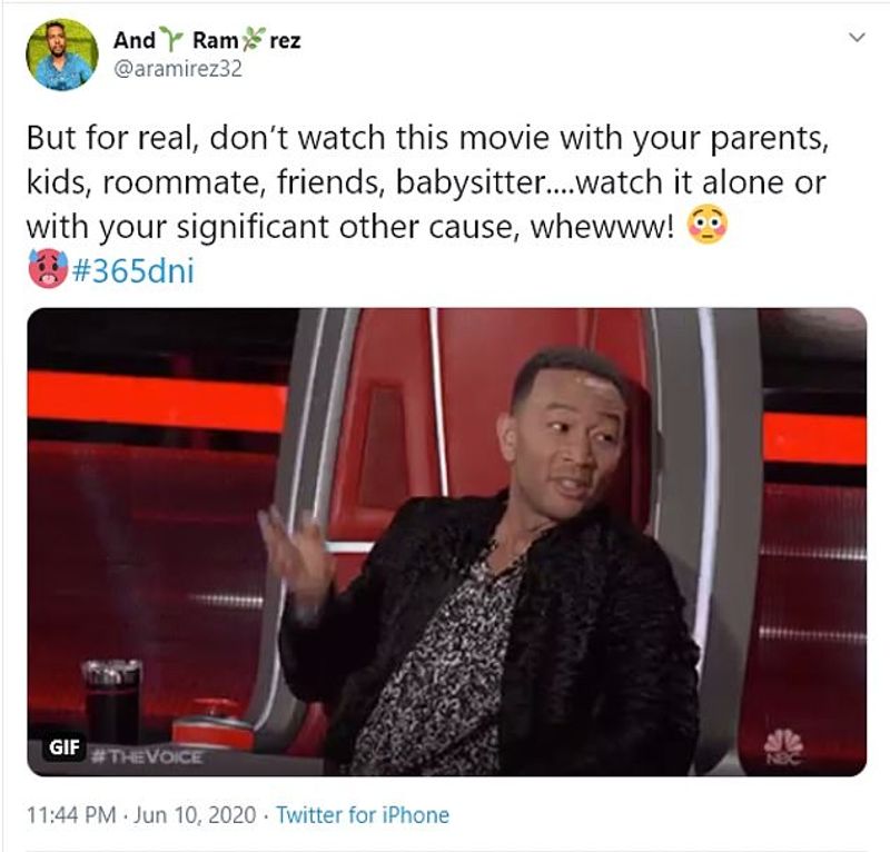 People share their horror after watching Netflixs new movie 365 DNI