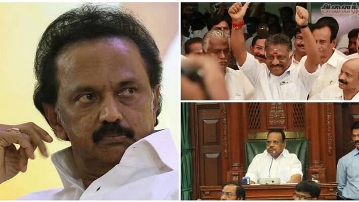 DMK wrote a letter to speaker on 11 MLA issue DMK wrote a letter to speaker on 11 MLA issue