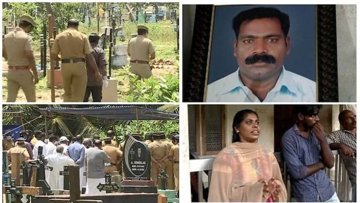 pozhiyoor johns dead body taken out and post mortem started pozhiyoor johns dead body taken out and post mortem started