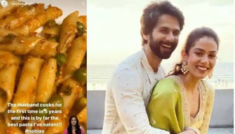 Shahid Kapoor cooks for the first time in 5 years